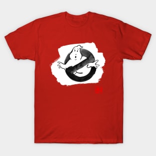 ghostbuster white T-Shirt